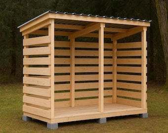 Plans de remise de bricolage 4 x 10, Solutions de rangement extérieur, Remise en bois, Construisez votre remise, Plans de projet de bricolage