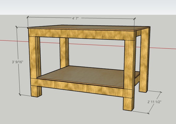 DIY Garage Workbench Plans, Easy Woodworking (PDF Download)