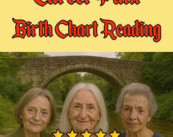 Career Path Birth Chart Reading: Astrology for Purpose & Success (PDF in 24 Hours)