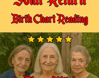 Solar Return Astrology Reading: Year-Ahead Forecast (PDF in 24 Hours)