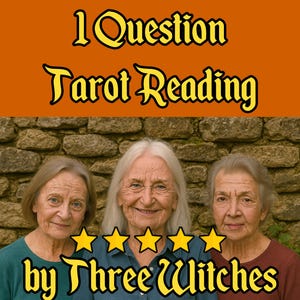Leitura de Tarô com 1 Pergunta – Visão Focada e Clareza | Entrega em PDF no Mesmo Dia | Coven Mãe Lua