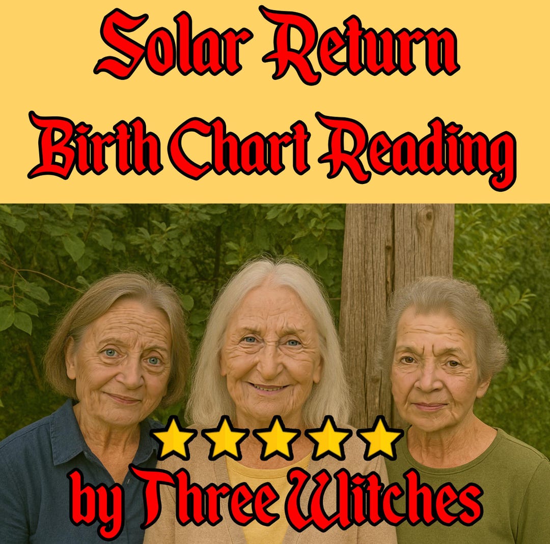 Solar Return Birth Chart Reading Yearahead Astrology Forecast for