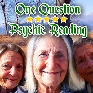 One Question Psychic Reading: Same Day Intuitive Guidance (PDF in 24 Hours)
