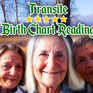Lectura de tránsito - Lectura de la carta natal para el mes actual Orientación energética y espiritual para su beneficio y felicidad por parte de Mother Moon Coven