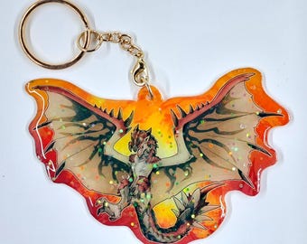 King of the Skies Plastic Charm