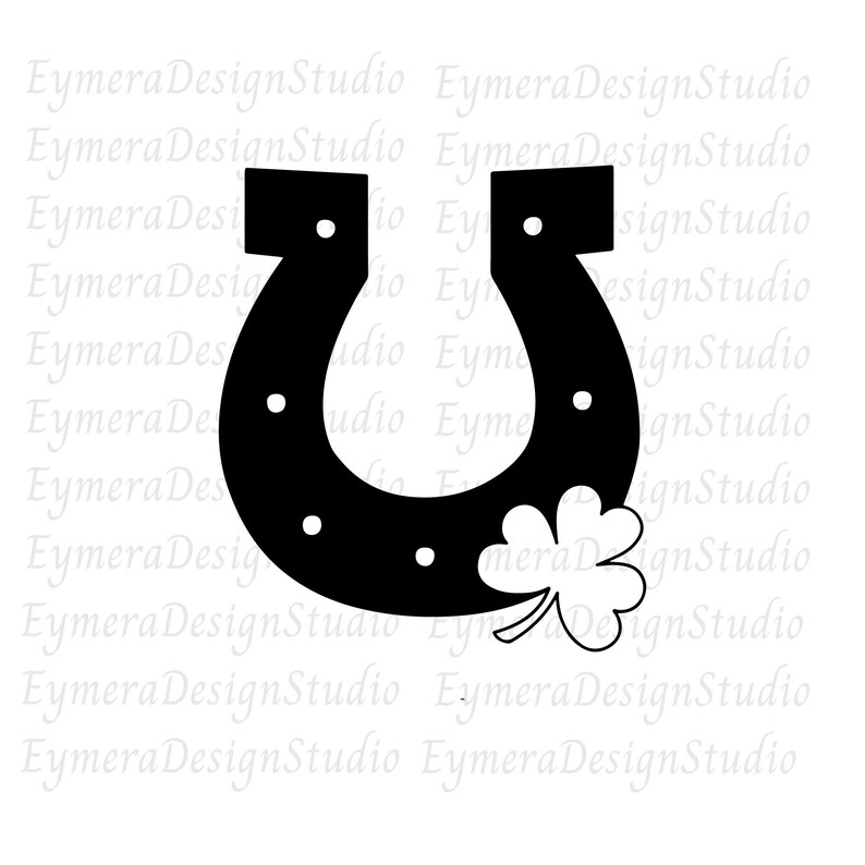 Horseshoe Svg Horseshoe Clip Art Horseshoe Cricut Cut Files Etsy