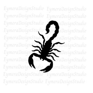 Scorpion Svg,Scorpion Clipart,animal Svg,Scorpion Svg Cutting File for Cricut, Silhouette,Digital Download,Animal Pdf,Scorpion Png, Ai, Jpeg