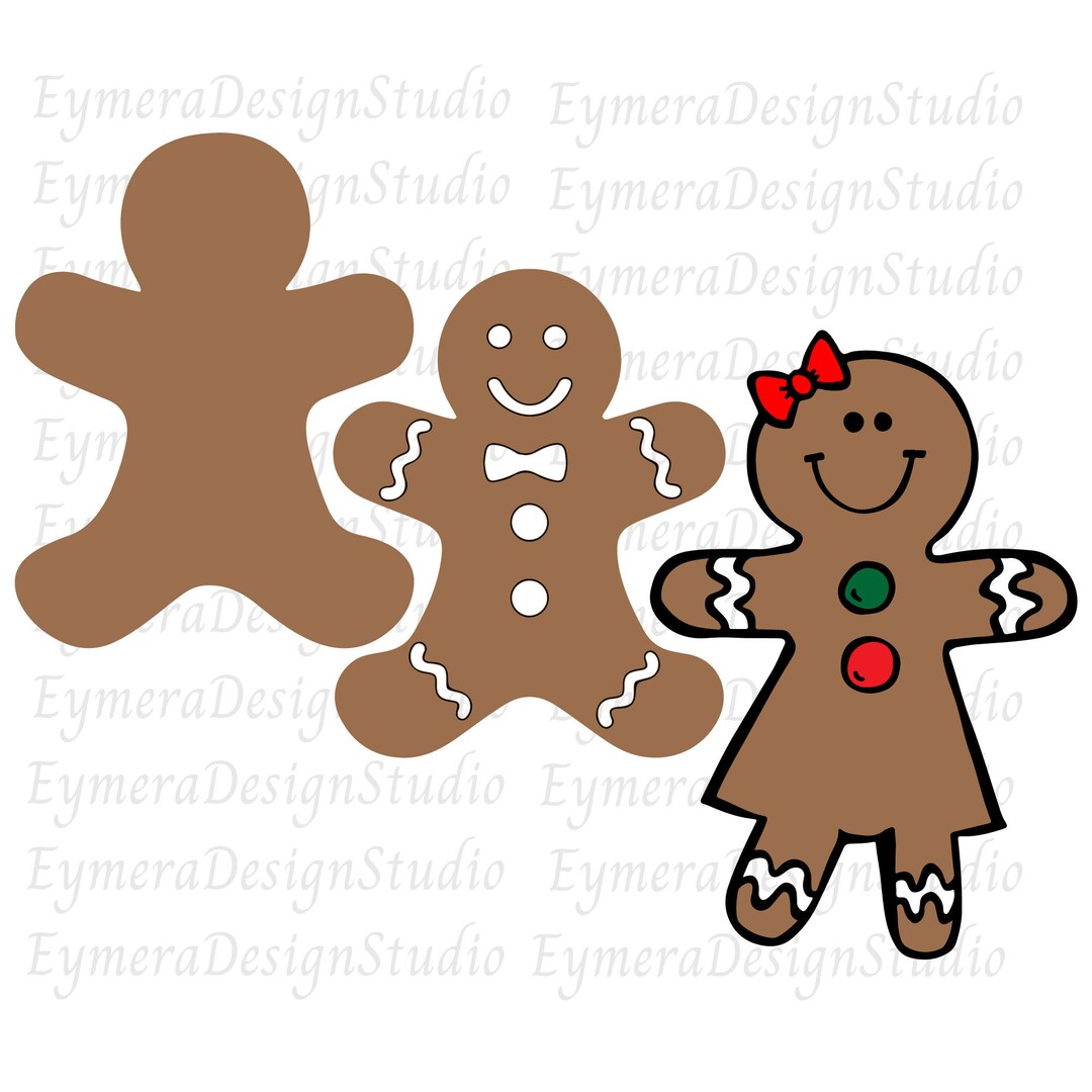 Gingerbread Vector File Gingerbread SVG, PNG, Jpeg, Ai, Pdf, Instant Download, Digital Download ...