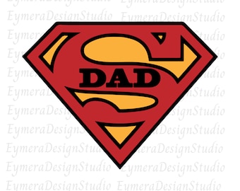 Super Dad SVG, Father's Day SVG, Svg Designs, svg, png, ai, jpg, pdf, Instant-Digital Download