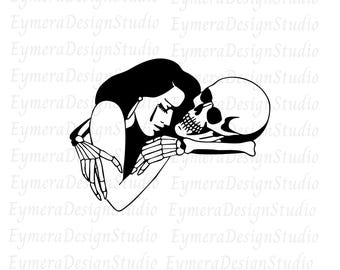 skeleton man and crying woman svg,skeleton man svg,crying woman svg,png,ai,jpg,pdf,digital download