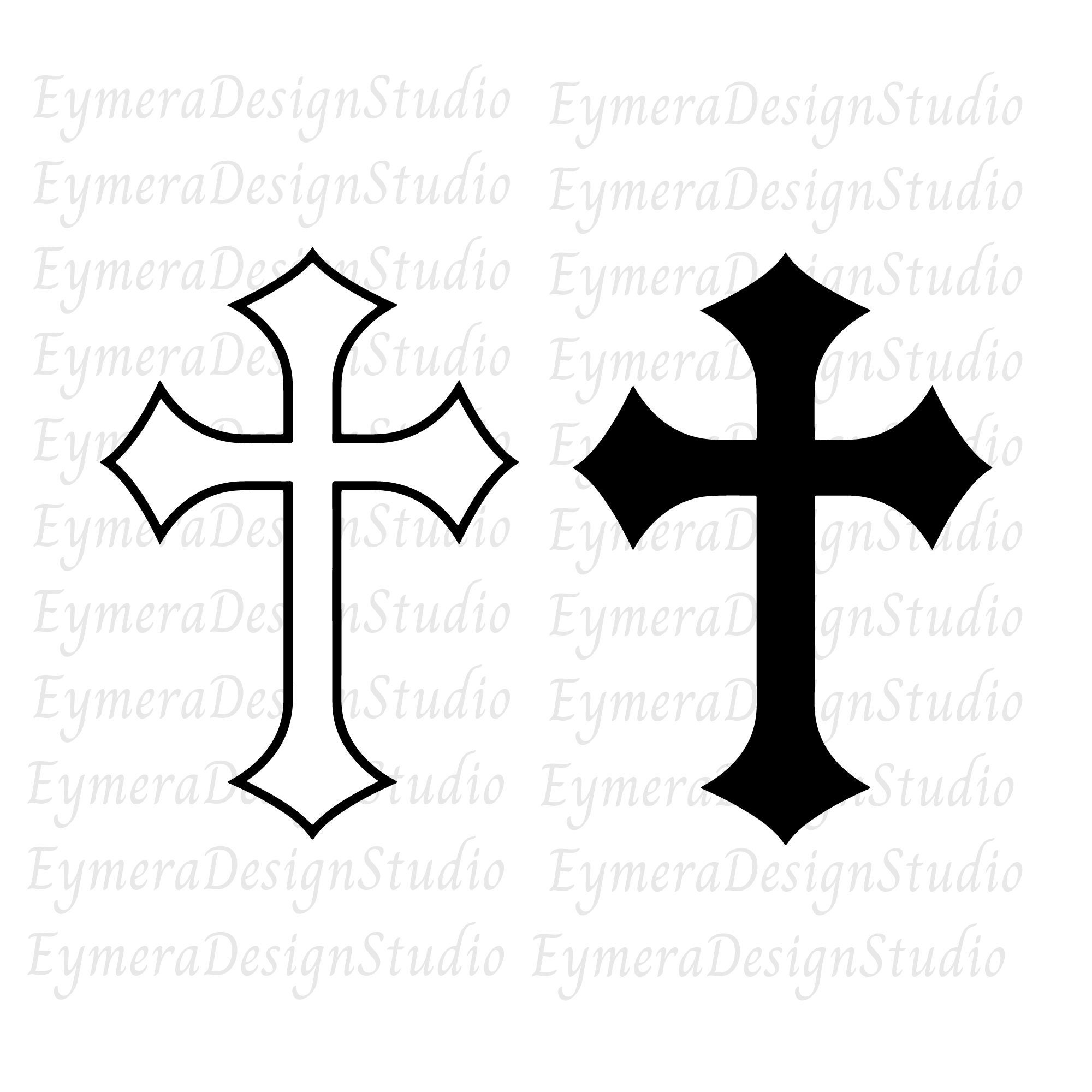 Christian Cross SVG Files Christian Cross Cut Files - Etsy UK