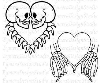 Skeleton Heart Hands Svg, Skeleton lovers svg, Skeleton Heart Hands, Skeleton Love, Skeleton Hand Svg,Valentine skeletons svg,png,ai,jpg,pdf