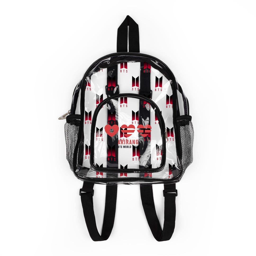 BTS Arirang Tour Clear Stadium Backpack - Etsy