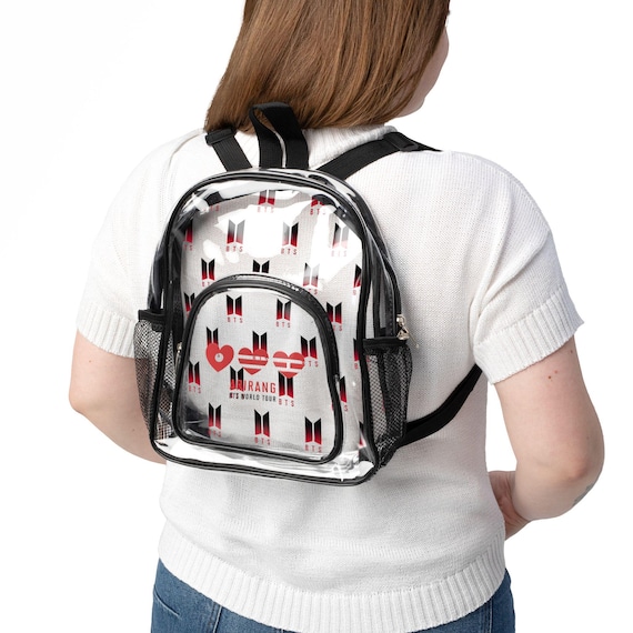 BTS Arirang Tour Clear Stadium Backpack - Etsy