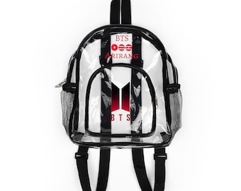 BTS Arirang Tour Clear Stadium Backpack - Etsy