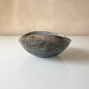 Ocean Jasper Bowl- Blue Drift