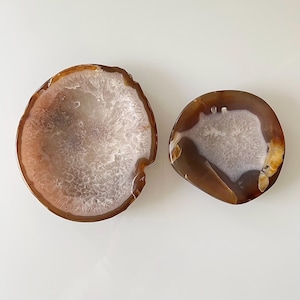 Polished Agate Dish (Set of 2)