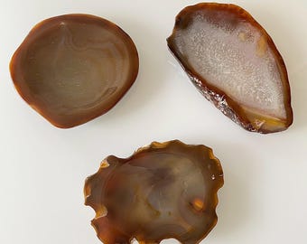 Polished Agate Dish