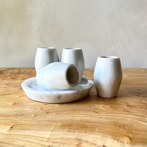Zestaw kieliszków do wódki Marble