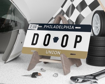 DOOP Philadelphia Union Vanity Plate MLS Soccer Team License