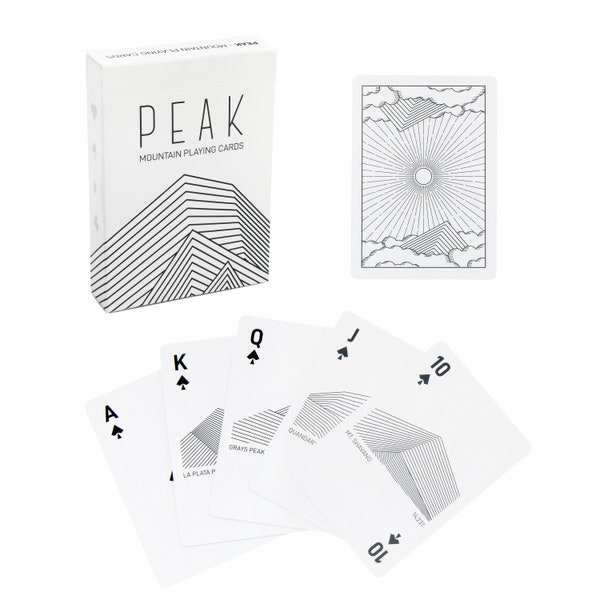 Peak: Mountain Playing Cards