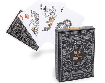 Deck of Robots - A Playing Card Deck Featuring Restless Robots