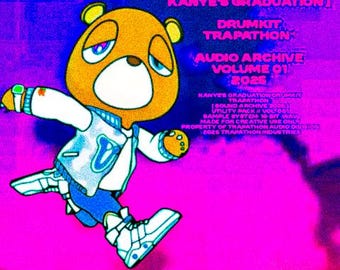 2026 3 Drumkits Graduation Drumkit Soundkit Vol.1 DJ Toomp Mike DeanChicago , Kanye West, 2000-talet reddit royaltyfri *sällsynt* mpc 3000 akai