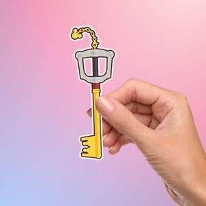 Keyblade Sticker - Kingdom Hearts - Matte or Holographic