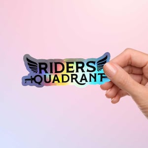 Fourth Wing Sticker Riders Quadrant Merch Iron Flame Xaden Violet Inspired Booktok Decor Book Lover Gift Fantasy Reader Acessory Bookworm