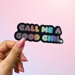 Good Girl Sticker Spicy Book Lover Gift Smut Sticker Bookish Booktok Dark Romance Reader Laptop Decal Cute Stickers for Kindle STFUATTDLAGG