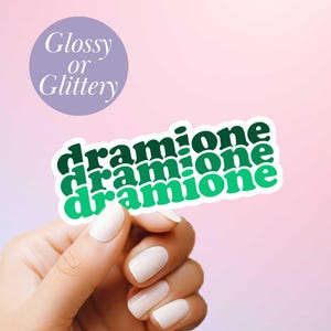 Dramione Fanfic Sticker AO3 Decal Dracotok Inspired Merch Dramione Book Club Gift Manacled Lover Subtle Fandom Merchandise Holographic
