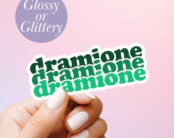 Dramione Fanfic Sticker: AO3 Inspired Holographic Decal