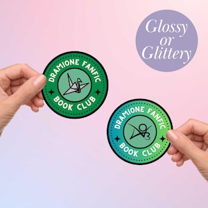 Dramione Sticker Fanfic AO3 Merch for Kindle Decor Bookish Inspired Dracotok Merchandise Dramione Book Club Gift Manacled Fan Holographic