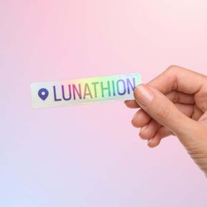 Lunathion Sticker Crescent City Merch Officially Licensed Sarah J Maas Stickers for Kindle Waterproof Booktok Sticker Romantasy Book Lover