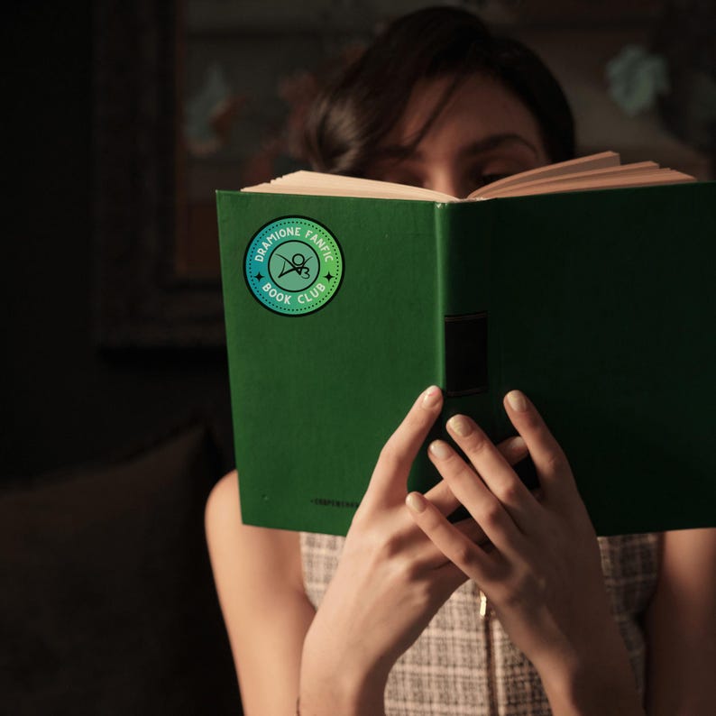 Bookish sticker for Dramione book club gift ideas
