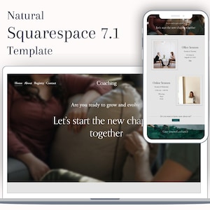 Luxury Squarespace Template | Elegant Website Design | Premium Theme | Feminine Squarespace Website | Luxurious Branding | Wix Business Page