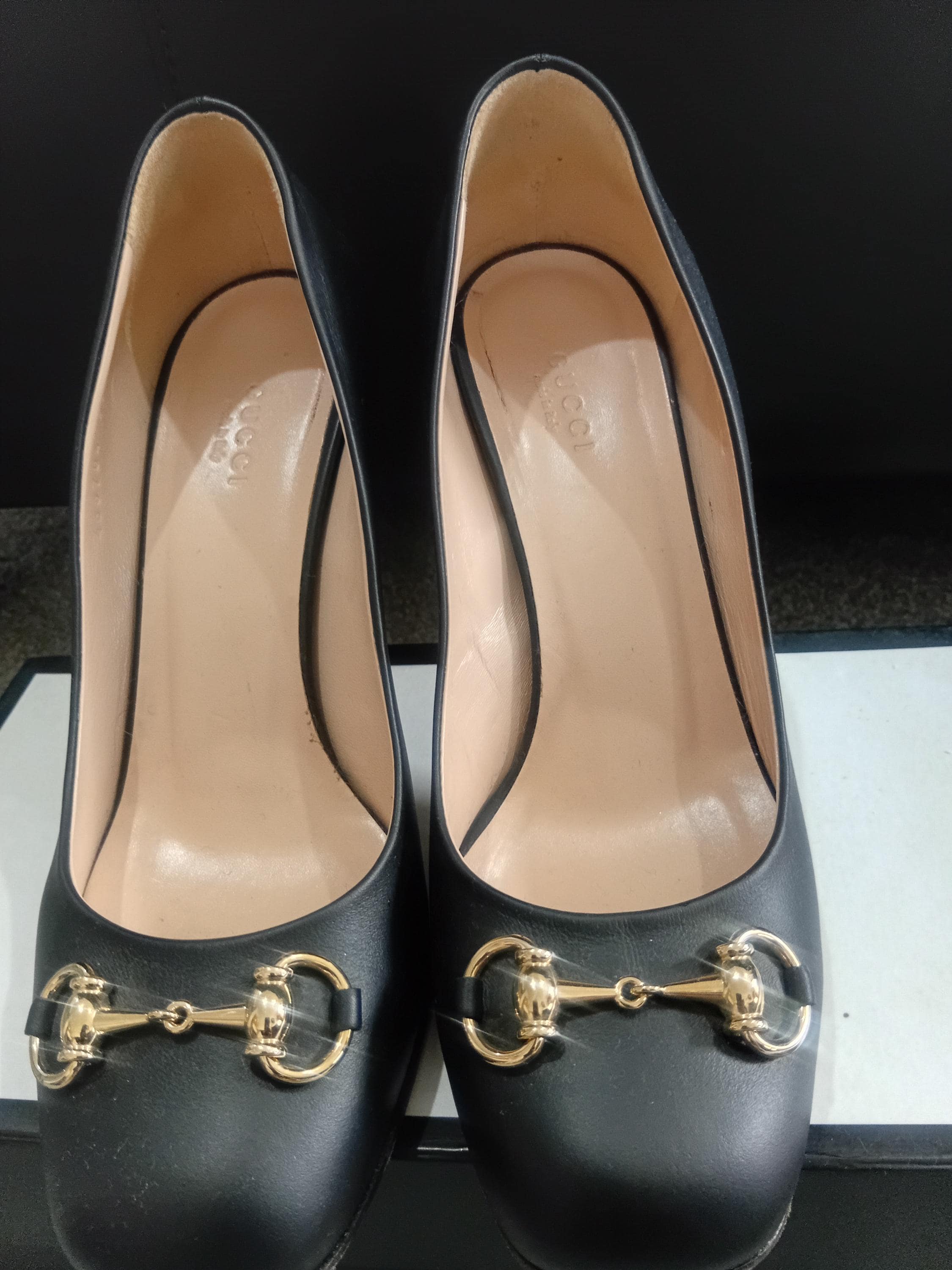 Gucci Vintage Horsebit Heels - Etsy UK