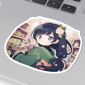 The Apothecary Diaries sticker, Maomao and Jinshi sticker, Maomao sticker, Cute anime, Chibi, Gift for her, Gift for him, Aesthetic merch 04