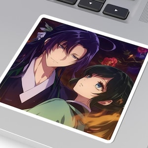 The Apothecary Diaries sticker, Maomao and Jinshi sticker, Maomao sticker, Cute anime, Chibi, Gift for her, Gift for him, Aesthetic merch 09