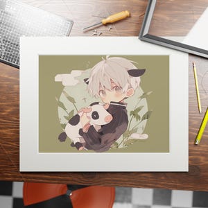 Fruits Basket Anime, Fruits Basket Kyo poster, Tohru and Kyo wall print, Fruits Basket Tohru poster, Kyo Sohma, Gift for Him Her 31