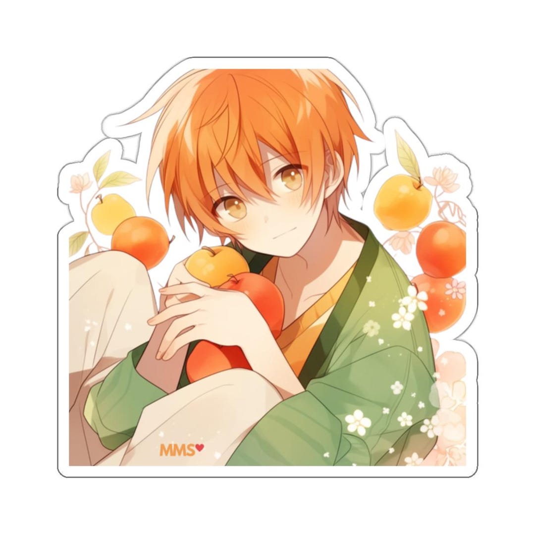 Fruits Basket Anime Sticker: Tohru & Kyo Chibi Vinyl Decal - Etsy