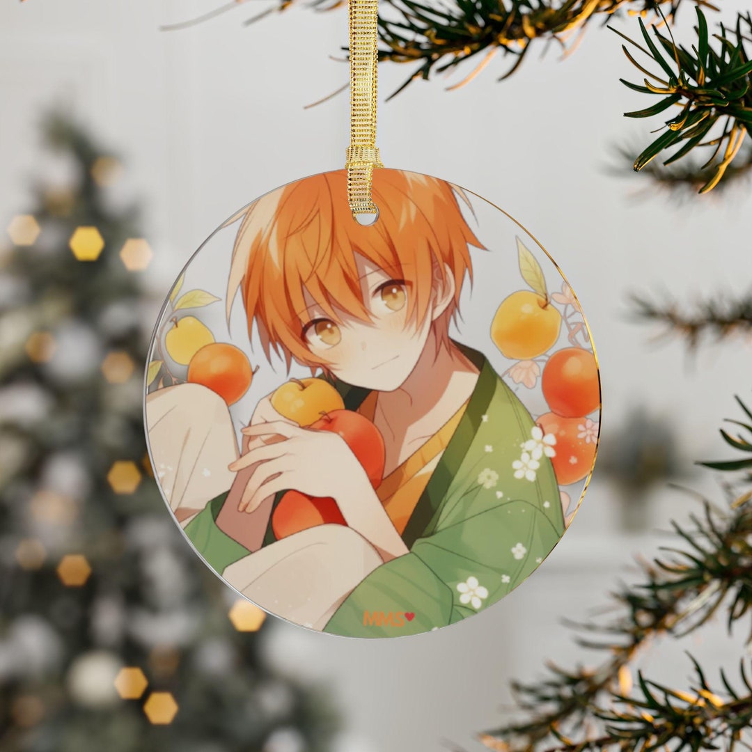 Fruits Basket Christmas Ornament: Tohru & Kyo Acrylic Anime Decor - Etsy
