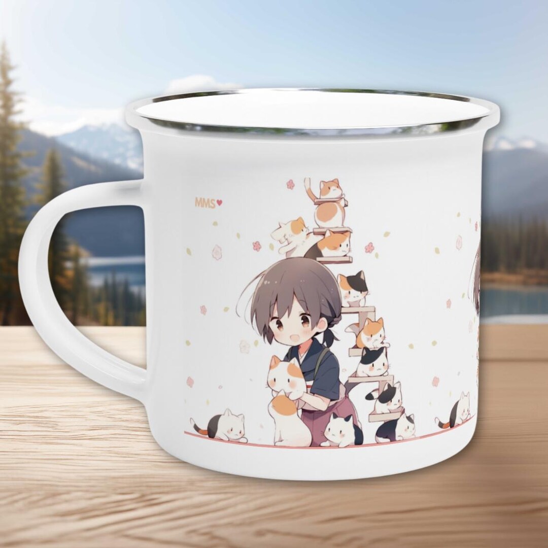 Fruits Basket Anime Inspired Enamel Mugs, Camping Mugs, Coffee Enamel ...