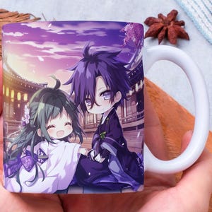 Apothecary Diaries Mug: Maomao & Jinshi Chibi Anime Gift