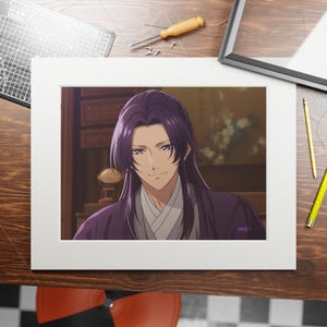 The Apothecary Diaries Art Print: Maomao & Jinshi, Anime Inspired Wall Decor