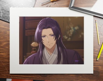 The Apothecary Diaries Art Print: Maomao & Jinshi, Anime Inspired Wall Decor