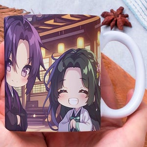 The Apothecary Diaries Anime Inspired Mug Maomao Jinshi Chibi Apothecary Merch Gift for her Gift for him, Valentines gift idea Anime gift 15