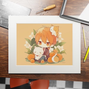 Fruits Basket Anime, Fruits Basket Kyo poster, Tohru and Kyo wall print, Fruits Basket Tohru poster, Kyo Sohma, Gift for Him Her 13