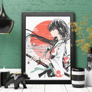 Your Name in Japanese Print, Personalised Custom Name Poster, Katakana Japanese Translation, Gift for him, Gift for her, Japanese print 40