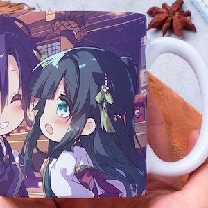 The Apothecary Diaries Mug: Maomao & Jinshi Chibi Anime Gift